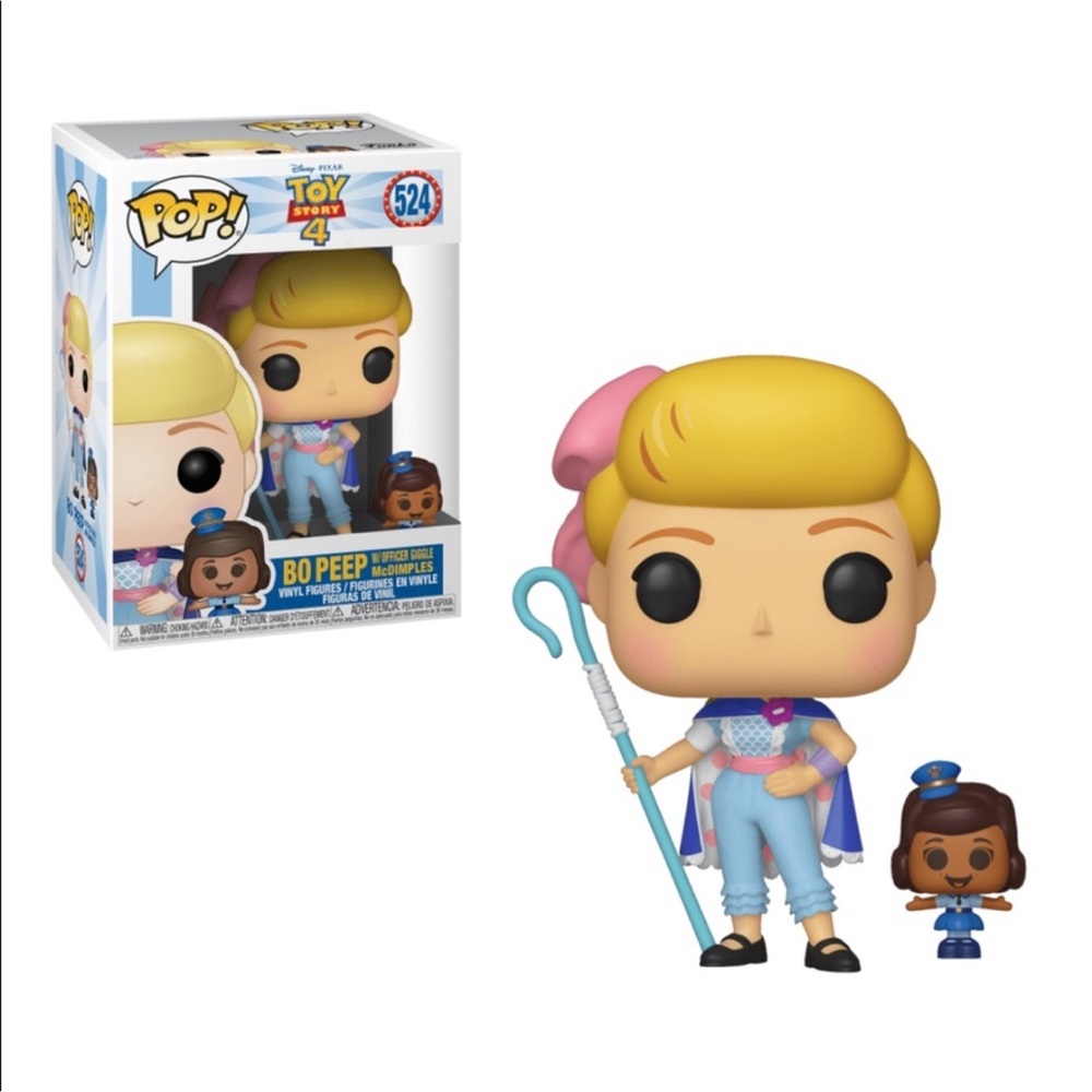 Toy Story 4 Bo Peep with Officer Giggle McDimples Funko Pop